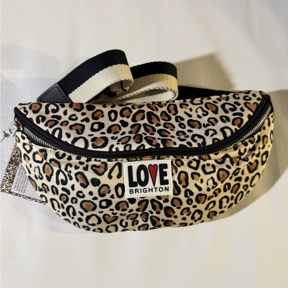 Love Brighton Brand Leopard Print Bag